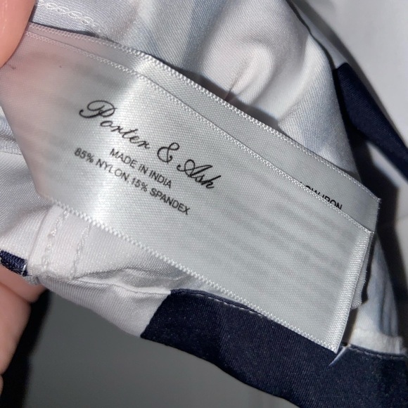 Porter & Ash Kinetic Stretch Men’s Small Patterned Button Down Shirt - Picture 4 of 7